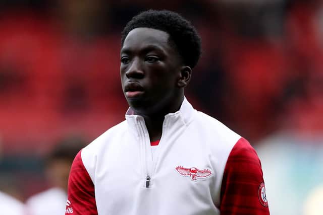 Ephraim Yeboah has joined Doncaster Rovers on a season-long loan. (Photo by Ryan Hiscott/Getty Images)