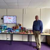 Graham Brown and Gavin Bashar of Tunstall Healthcare