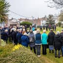 A memorial service was held to mark the 40th anniversary of the tragedy.