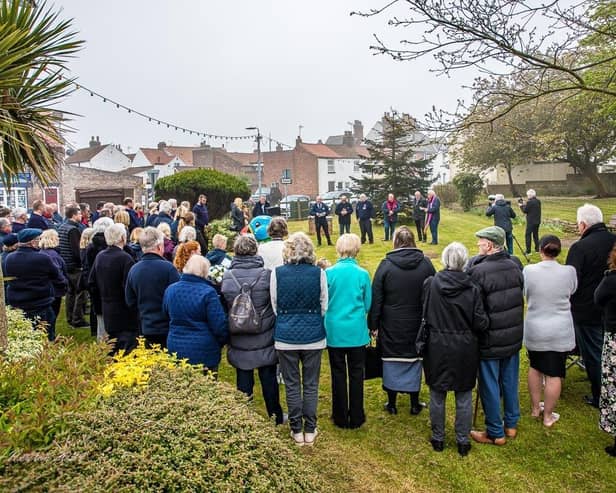 A memorial service was held to mark the 40th anniversary of the tragedy.