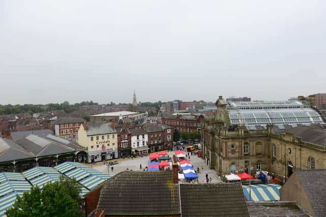 15 Sept 2015........Doncaster skyline. Picture Scott Merrylees SM1005/04a