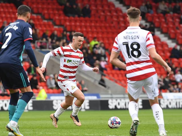 Luke Molyneux gets on the ball. Picture: Howard Roe/AHPIX LTD