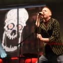 Kaiser Chiefs' Ricky Wilson delivered a thrilling set. (Photo: Luc Burke-Lejeune).
