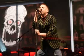 Kaiser Chiefs' Ricky Wilson delivered a thrilling set. (Photo: Luc Burke-Lejeune).