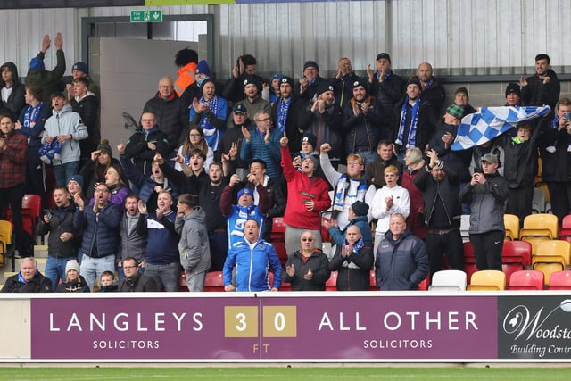 Fans at York.