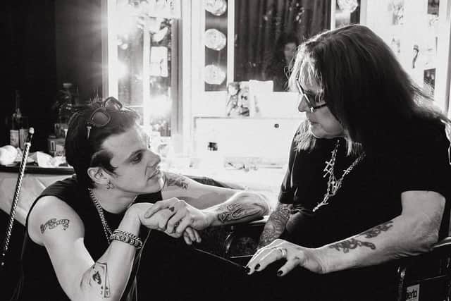 Yungblud says he will honour Ozzy Osbourne every night for the rest of his life following the singer's death at the age of 76. (Photo: Yungblud/Instagram).