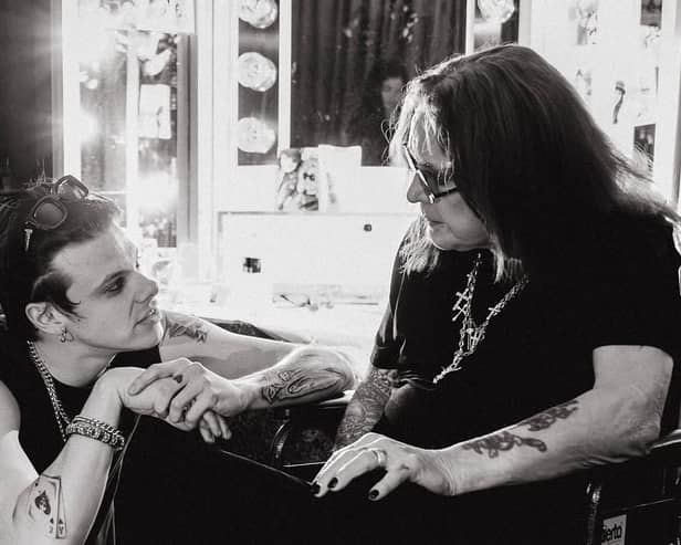 Yungblud says he will honour Ozzy Osbourne every night for the rest of his life following the singer's death at the age of 76. (Photo: Yungblud/Instagram).