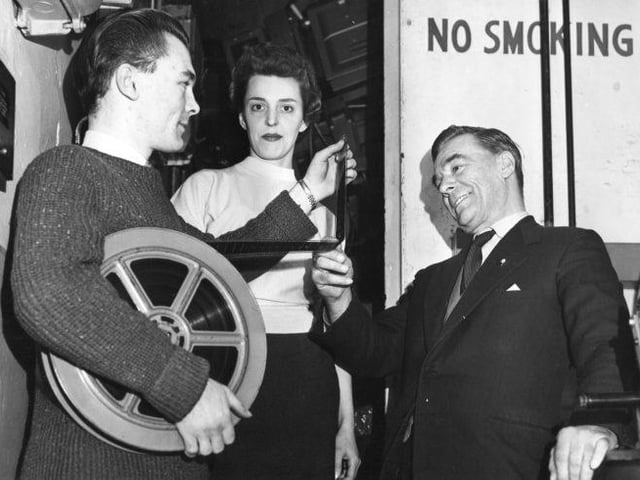 The Empire closed in 1961 after 46 years.
The reels are being looked at for the final time.