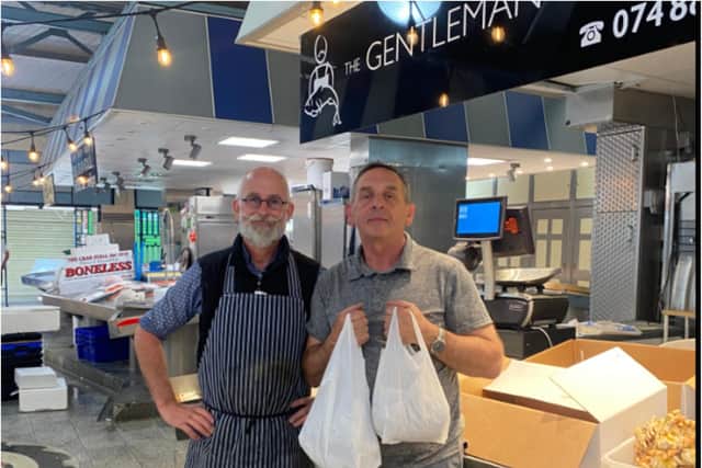 The Gentleman Fishmonger provided food for The Killers and their entourage during their stay in Doncaster. (Photo: The Gentleman Fishmonger).