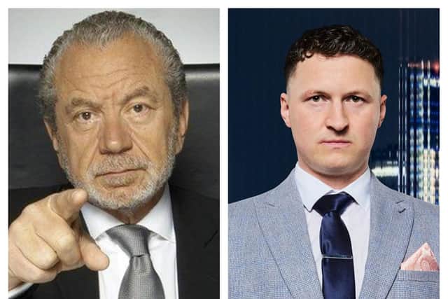 Doncaster Apprentice star reveals he 'spewed up' outside Lord Sugar's ...