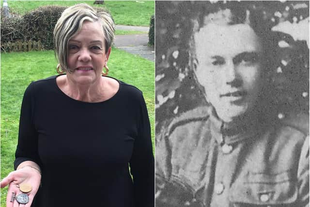 Jocelyn discovered about the WW1 soldier grandad she knew nothing about. (Photo: SWNS).