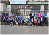 Family and friends joined the £10,000 fundraising walk between Worksop and Barnby Dun.