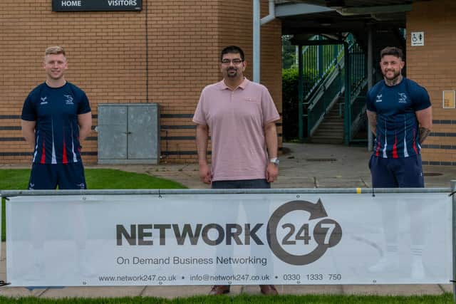 Doncaster Knights with Ednan Karim