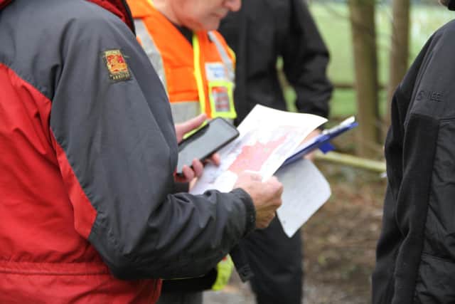 Lowland and Mountain Rescue teams are involved in the search.