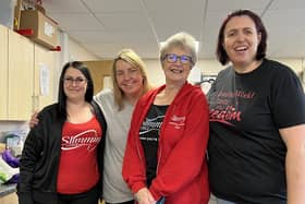 Doncaster consultants Leona Parnell, Sue Nixon, Vicki Byram and Dawn Hall.