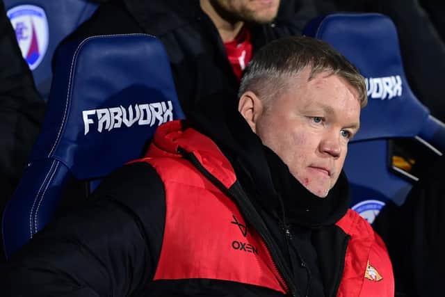 Rovers' manager Grant McCann