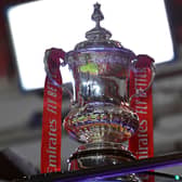 The FA Cup trophy.