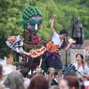 Eko the 13-foot-tall Sea Giant Puppet