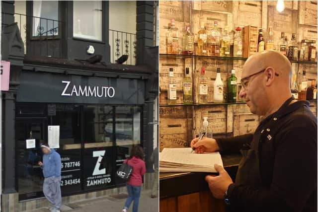 Giuseppe Zammuto has blasted online trolls who have attacked his restaurant.
