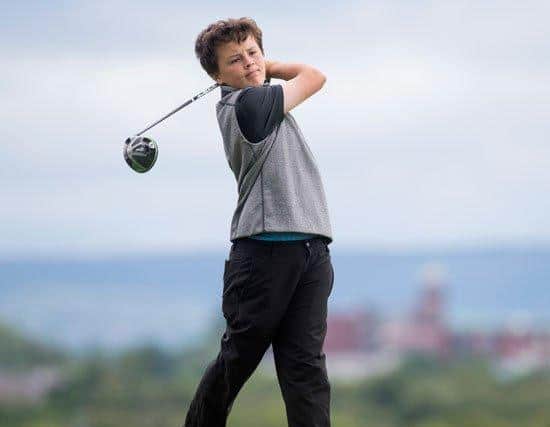 A 12-year-old Joshua Berry in action in 2017 (Picture: Leaderboard Photography)