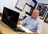 Dons chief executive Carl Hall. Picture: Marie Caley