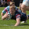 LEADING MAN: Doncaster's Alex Dolly scored a try and two conversions in the 29-19 win at Ampthill. Picture: Jonathan Gawthorpe