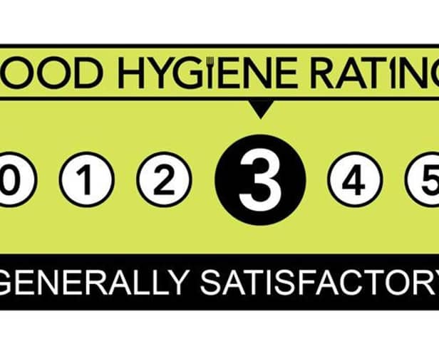 Good news as food hygiene ratings given to three Doncaster establishments.