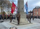 The service took place at the War Memorial in Bennetthorpe.