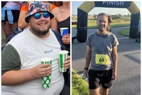 Aaron Walker will run the London Marathon this weekend after shedding a whopping 14st.