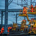 Teams are working to restore services on the East Coast Main Line following wiring issues.