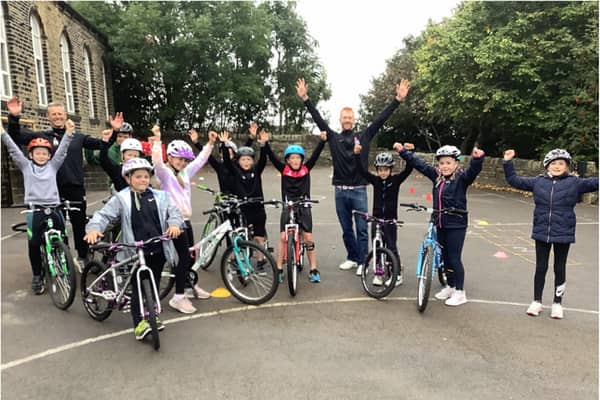 Cycling legend Ed Clancy is passing on his skills to young cyclists across Yorkshire.