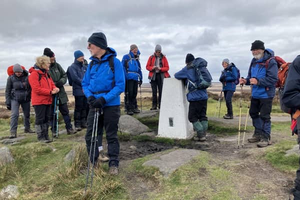 Gathering at the Trig point