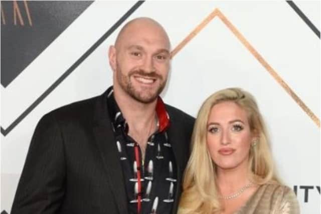 Tyson Fury and Doncaster wife Paris have welcomed their sixth child. (Photo: Getty)