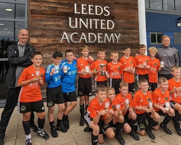 Doncaster Schools Football Association under-11s won the 2023/24 edition of the one-day tournament at Thorp Arch, Leeds United's training ground.