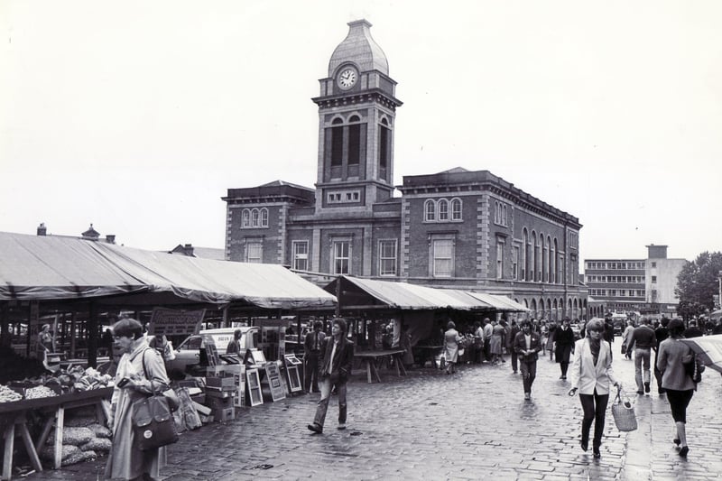 Market Place, Chesterfield - 1981