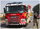 Crews are at the scene near to Rossington Hall.