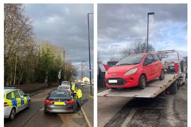 Gestohlene Autos sichergestellt und Fahrer bei Polizeiaktion in Doncaster ...