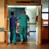Data shows the number of people being treated in hospital for Covid-19 by 8am on January 4 was up from 61