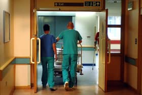 Data shows the number of people being treated in hospital for Covid-19 by 8am on January 4 was up from 61