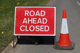 Road closures over the next fortnight.