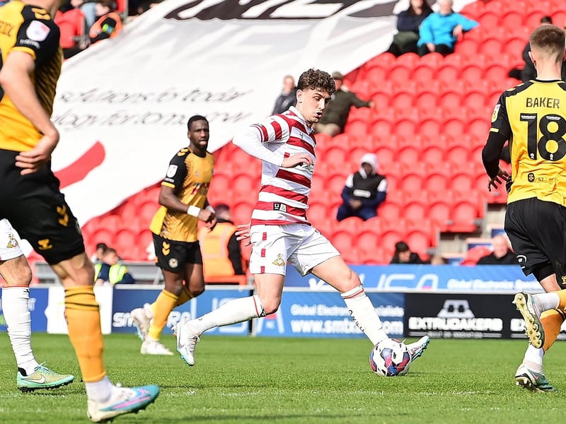 Biggins became Doncaster's first signing last summer when he penned a two-year deal.