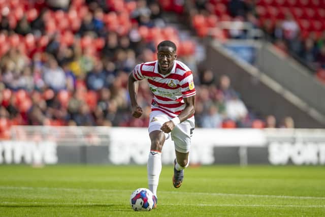 Joseph Olowu has been a key player for Doncaster Rovers this season.