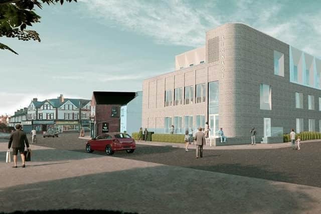 An artist's impression of the planned health centre