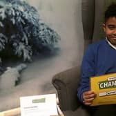 Damarai Tayo has been presented with a prestigious reading award.