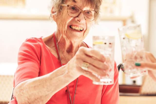 Make mine a 'Vera Lynn': Care home residents create one of the world's best gins and wins Master Medal.