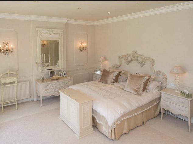This is one of the six large double bedrooms in the house.