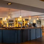 The new look bar area