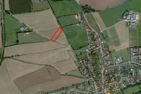 The land earmarked for the development on Wilsic Road, on the outskirts of Tickhill