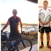Squash player and cyclist Steven Martin