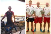 Squash player and cyclist Steven Martin